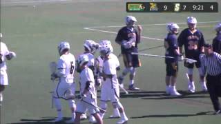 MLAX Canisius 12 Siena 9 [upl. by Neidhardt544]