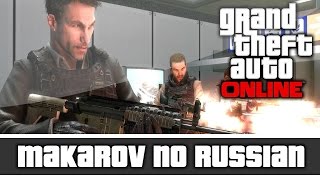 GTA 5 Online  Call of Duty MW2 quotNo Russianquot Makarov Outfit And Customization [upl. by Perot]