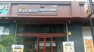 CAFE CRAVERS CROWN  Best Cafe in Viman Nagar Pune [upl. by Kassey]