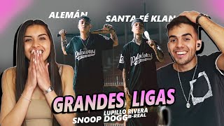 REACCION a GRANDES LIGAS  SANTA FÉ KLAN ALEMÁN SNOOP DOGG y mas [upl. by Karwan]