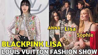 BLACKPINK LISA Stole The Spotlight At Louis Vuitton Paris Fashion Week 2024 lisa [upl. by Mw]