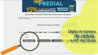 Descargue y pague su factura de predial en linea [upl. by Atnahsa]