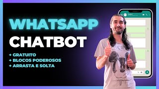 Chatbot WhatsApp Grátis Atendimento Eficiente [upl. by Leahkim261]