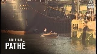 Liners In Southampton Harbour 1964 [upl. by Anahsor]