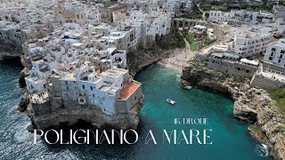 Polignano a Mare Best 4K Drone Footage of the Town in Puglia [upl. by Lali486]