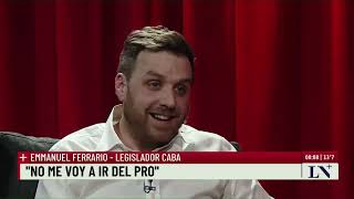 Emmanuel Ferrario quotMilei es populismo de derechaquot Entrevistas con Luis Novaresio [upl. by Eelyrehc662]