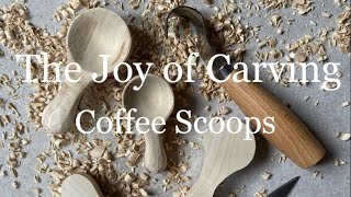 How to Carve Spoons  Beginner Spoon Carving  How to Carve a Wooden Spoon  Carve a Coffee scoop [upl. by Sell265]