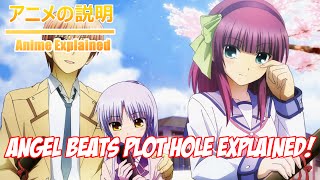 Anime Explained Angel Beats Plot Hole Explained [upl. by Fleurette]