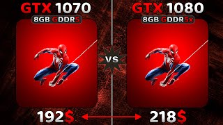 GTX 1070 vs GTX 1080  Test In 2023🔥  8 Games Tested [upl. by Elletnuahs544]