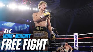 Naoya Inoue vs Jason Moloney  FREE FIGHT  Inoue Top Rank Debut [upl. by Hobbie]