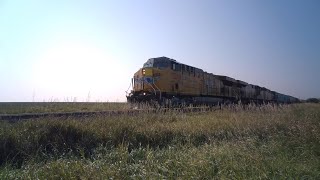 UP 6455 northbound train on the Spine Line [upl. by Elem]