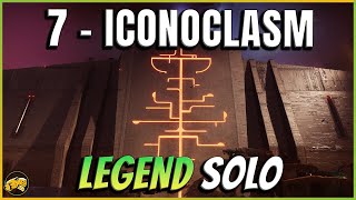 Destiny 2  The Final Shape Campaign  Mission 7  Iconoclasm  LEGEND SOLO [upl. by Dillon]