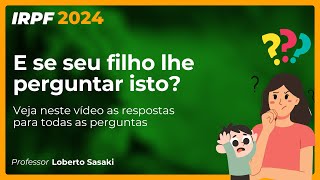 E se seu filho te perguntar isto Vídeo com todas as respostas… [upl. by Brockie732]