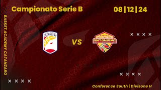 LIVE  BASKET ACADEMY CATANZARO VS ANTONIANA  SERIE B [upl. by Sergeant955]