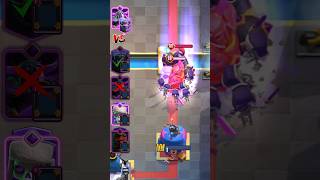 Evolution Card amp Mirror VS Evo Pekka amp Mega knight clashroyale shorts evolution [upl. by Aicelet]