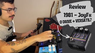 Pedal 1981 Joyfx  O Distortion mais VERSÁTIL  HX Stomp [upl. by Sivram485]