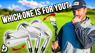 NEW Taylormade P770 vs P7MC vs P7MB irons 2023 [upl. by Jemimah]