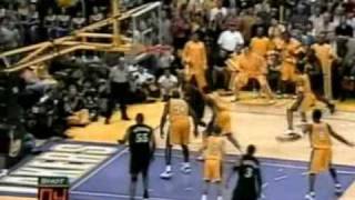 2001 NBA Finals Sixers at Lakers Gm 1 part 1314 [upl. by Adleremse]