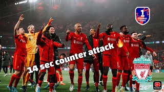 Insane Liverpool counter attack efootball [upl. by Chancelor]