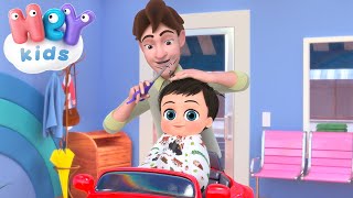 De Kapper ✂️ Kapsalon kinderfilmpjes  HeyKids  Nederlandse kinderliedjes [upl. by Winfield]