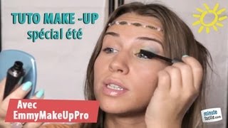 Comment faire le maquillage de lété  Avec EmmyMakeUpPro [upl. by Nnaassilem]