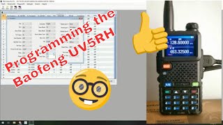 Programming The Baofeng  BFUV5RH Ham Radio The Essentials [upl. by Ikram]