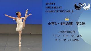 マーティプレバレエコンクールvol5 小学3・4年生の部 第2位 [upl. by Gilford]