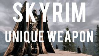 Skyrim  Shagrols Warhammer quotVolendrungquot Unique Weapon  Malacath Daedric prince quest [upl. by Irahc489]