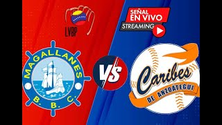 En vivo Caribes de anzoategui vs Navegantes del Magallanes final de temporada [upl. by Irihs]