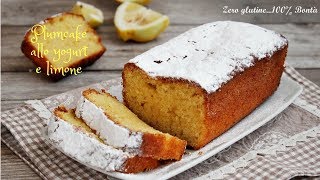 Plumcake allo yogurt e limone senza glutine [upl. by Annorah]