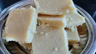 chasni wali Khoye ki barfi  Mawa sweets recipe Indiandishave [upl. by Eznyl]