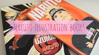 NARUTO ILLUSTRATION BOOKS VIEW  ARTBOOK 1 and 2 [upl. by Reena]