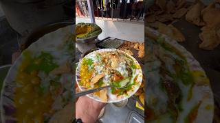 Tasty समोसा चाट की plate 40₹ में 👌❤️😋 roadside selling snacks 😱 shorts trending viral [upl. by Meave]