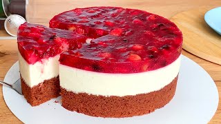 Муссовый торт с Ягодной заливкой рецепт  Mousse cake with Berry filling recipe [upl. by Loresz]