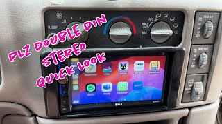 Quick look at the PLZ Double Din Stereo [upl. by Euf]