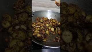 Karele ki sabzirecipe youtubeshorts cooking dinner recipewith yummy easy kitchen 😋🤤 [upl. by Aneeuqahs]