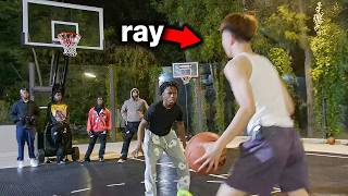 1V1 BASKETBALL VS RAY FOR 1000 [upl. by Ainar]