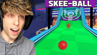 HUGE ARCADE Mini Golf Course HoleInOne CHALLENGE  MiniGolf Maker [upl. by Ellette]