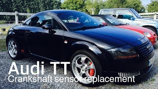 Let’s Fix it   Audi TT crankshaft sensor replacement [upl. by Ciaphus]