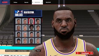 NBA 2K24 HOW TO LOOK LIKE LEBRON JAMES GOAT FACE SCAN FACE CREATION NBA 2K24 [upl. by Parrish739]