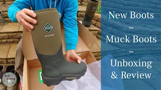 Muck Boots  Unboxing amp Review  My New Boots  First Impressions amp Review after Use Video 316 [upl. by Eelarol729]