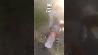 Fuke you lyric [upl. by Ewolram519]