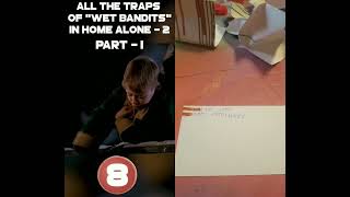 all the wet bandits injuries and traps P1 home alone 2 lost in new york [upl. by Hana]