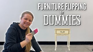 Flipping Furniture 101 Basics for Beginners [upl. by Conard]