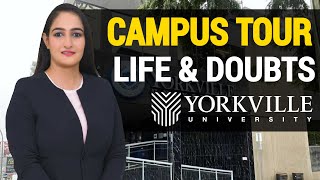 Yorkville University Toronto Tour  Canada Study Visa 2024  study visa  Canada  Visa [upl. by Lillywhite]