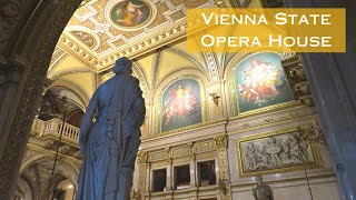 Wiener Staatsoper  Vienna Opera House guided tour  Vienna Austria [upl. by Derriey]