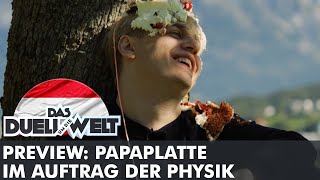 PREVIEW Sprung von der Brücke ohne Absicherung  Papaplatte im Auftrag der Physik  DUDW [upl. by Sisco]