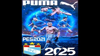 kit 2025 Sporting Cristal PUMA Para pes 2021 [upl. by Suryc]