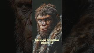 7 The First Global Wanderers Homo Erectus history facts prehistory humanity history africa [upl. by Goddord]