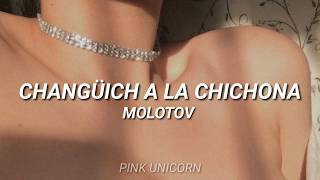 Changüich a la chichona Letra  Molotov [upl. by Odlanra351]